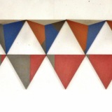 Untitled Construction acrylic on board, 16 pieces, overall dimension 26.5 x 274.5cm, April 1979. Photography: self