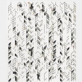 ‘(5,8,13) Subtractive x 4’, acrylic, card and plastic on conservation board, 54 x 45 x 1.5cm, 2008. Photography: Michele Brouet.