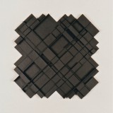 ‘Relief number 21’, acrylic and card on board, 33 x 33 x 2.5cm, 1993. Photography: Self.