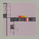 ‘Untitled construction’, acrylic and card on board, 56 x 56 x 3cm, 1983. Photography: Michele Brouet.