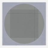 'Untitled Sequence Painting C #4', acrylic on board, 30.3 × 30.3cm, 1977. Photography: Michele Brouet.