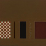 'Yellow Painting number 12', acrylic on canvas, 30.0 x 40.5cm, 1994. Photography: Michele Brouet.