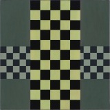 'Grey Painting Number 43', acrylic on canvas, 35.5 x 35.5cm, 1994. Photography: Michele Brouet.