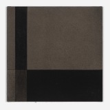 'Untitled Sequence Painting A #8', acrylic wash on canvas, 30.5 × 30.5cm, Winter 1976. Photography: Michele Brouet.