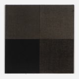 'Untitled Sequence Painting A #10', acrylic wash on canvas, 30.5 × 30.5cm, Winter 1976. Photography: Michele Brouet.