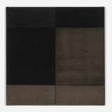 'Untitled Sequence Painting A #13', acrylic wash on canvas, 30.5 × 30.5cm, Winter 1976. Photography: Michele Brouet.