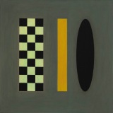 'Grey Painting Number 42', acrylic on canvas, 35.5 x 35.5cm, 1994. Photography: Michele Brouet.