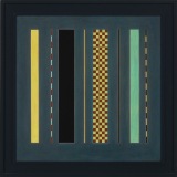 'Grey Painting Number 60', acrylic on canvas, 51.0 x 51.0cm, 1995-96. Photography: Michele Brouet.