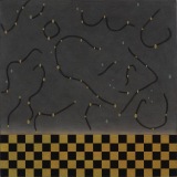 'Grey Painting number 74', acrylic on canvas, 50.5 x 50.5cm, 1997. Photography: Michele Brouet.