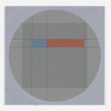 'Untitled Sequence Painting C #12', acrylic on board, 30.3 × 30.3cm, 1977. Photography: Michele Brouet.