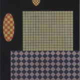 ‘Grey painting number 80’, acrylic on canvas, 40.5 x 30.0cm, 1997-99. Photography: Michele Brouet.