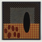'Armistice', acrylic on canvas, 76.0 x 76.0cm, 1998-99. Photography: Michele Brouet.