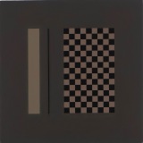 'Grey Painting Number 13', acrylic on canvas, 50.0 x 50.0cm, 1991. Photography: Michele Brouet.