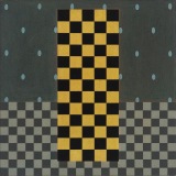 Grey painting No. 62, acrylic on canvas, 30.5 x 30.5cm, 1995. Photography: Michele Brouet.