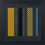 ‘Grey painting number 57’, acrylic on canvas, 51 x 51cm, 1995-96. Photography: Michele Brouet