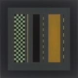 ‘Grey Painting No 45’, acrylic on canvas, 45 x 45cm, 1995. Photography: Michele Brouet.