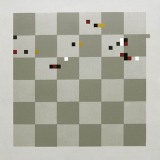 ‘Untitled’, acrylic on canvas, 56 x 56cm, 1976. Photography: Self.