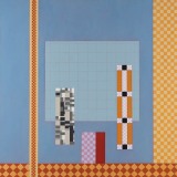 ‘View’,  Acrylic on canvas, 76 x 76cm, 2014. Photography: docQment.