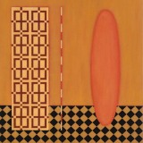 ‘Hermit’, acrylic on canvas, 40.5 x 35cm, 2009. Photography: Michele Brouet.