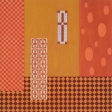 ‘Splendour’, acrylic on canvas, 76 x 76cm, 2009. Photography: Michele Brouet.