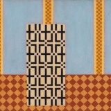 ‘Procession’, acrylic on canvas, 30 x 76cm, 2009. Photography: Michele Brouet.