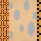 ‘Malevich and Other Ghosts’, acrylic on canvas, 30.5 x 44.5cm, 2008. Photography: Michele Brouet.