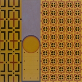 ‘Iconoclast II’, acrylic on canvas, 76.5 x 92cm, March 2017. Photography: Michele Brouet.