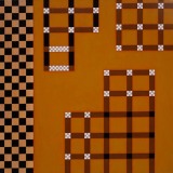 ‘Ancient World II’, acrylic on canvas, 50.5 x 50.5cm, 2006. Photography: Michele Brouet.