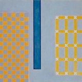 ‘Reflected Light’, acrylic on canvas, 50.5 x 50.5cm, 2006. Photography: Michele Brouet.