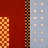 ‘Optimistic thoughts’, acrylic on canvas, 40.5 x 60.5cm, 2005. Photography: Michele Brouet.