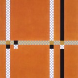 ‘Terracotta’, acrylic on canvas, 152 x 101.5cm, 2003. Photography: Michele Brouet.