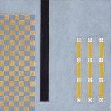 ‘Sanctuary’, acrylic on canvas, 50.5 x 50.5cm, 2004. Photography: Michele Brouet.