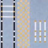‘Olympus’, acrylic on canvas, 50.5 x 50.5cm, 2004. Photography: Michele Brouet.