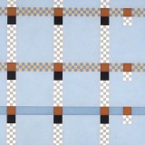 ‘Odyssey’, acrylic on canvas, 152 x 152cm, 2004. Photography: Michele Brouet.