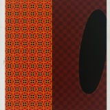 ‘Losing Faith II’, acrylic on polyester canvas, 61 × 51cm, March 2026. Photography: Michael Bradfield.