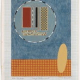 'Study for Finding a voice IV', acrylic and watercolour on graph paper, 48.0 x 31.8cm (paper size), 1 November 2020. Photography: Michele Brouet.