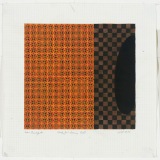 'Study for "Losing Faith’", watercolour, ink and collage on graph paper, 33.5 × 33.5cm (paper size), 24 September 2025. Photography: Michael Bradfield.