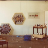 Liverpool Street studio, Sydney, 1985, Photography: self.