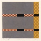 ‘Untitled No. 95’, acrylic and watercolour on paper, 25 × 25cm, January 2000. Photography: Michele Brouet.