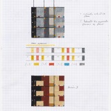 (1,2,3) Rotation x (1+3), mixed media on graph paper, 28.8 x 21.0cm (paper size), 11 July 2016. Photography: Michele Brouet.