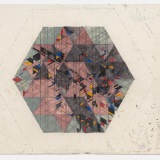 ‘Untitled’, acrylic, watercolour and ink on paper, 56 x 70cm (paper size), 1984. Photography: Michele Brouet.