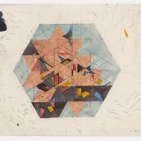 ‘Untitled’, acrylic, watercolour and ink on paper, 56 x 74 (paper size), 1984. Photography: Michele Brouet.
