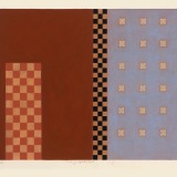 ‘Study for Reflected Light’, acrylic, watercolour and ink on paper, 40.5 × 60.5cm, June 2005. Photography: Michele Brouet.
