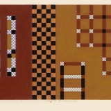 ‘Study for Ambassadors to the Ancient World’, acrylic, watercolour and ink on paper, 40.5 × 60.5cm, July 2005. Photography: Michele Brouet.