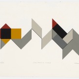 ‘(3,5,8), version 1B, cluster III’, acrylic on paper, 36.5 x 51.5cm (paper size), February 2012. Photography: Michele Brouet.