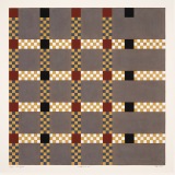 'Untitled No. 93', acrylic, ink and watercolour on paper, 55.0 x 55.0cm, December 1999. Photography: Michele Brouet.
