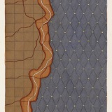 ‘Realization VII’, acrylic, watercolour and ink on paper, 19 x 14cm. March 2004. Photography: Michele Brouet.