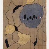 ‘Transience V’, acrylic, watercolour and ink on paper, 19 x 14cm, May 2004. Photography: Michele Brouet.