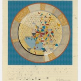 ‘Study III for The Fates of Small Children’, acrylic and watercolour on paper, 61.5 x 51.5cm (paper size), 10 June 2023. Photography: Michele Brouet.