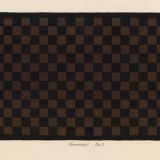 ‘Universe No 3’, Watercolour and ink on paper, 14 x 64cm, February 1993. Photography: Michele Brouet.